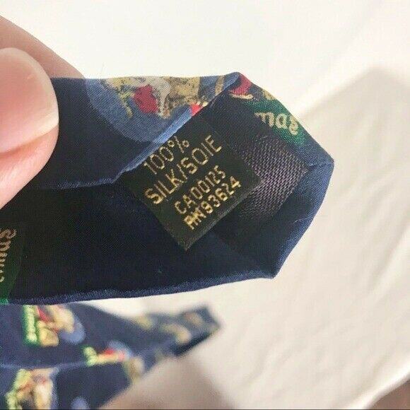 3/$20 Norman Rockwell 100% Silk Christmas Tie Saturday Evening Post Santa Claus - Picture 4 of 6